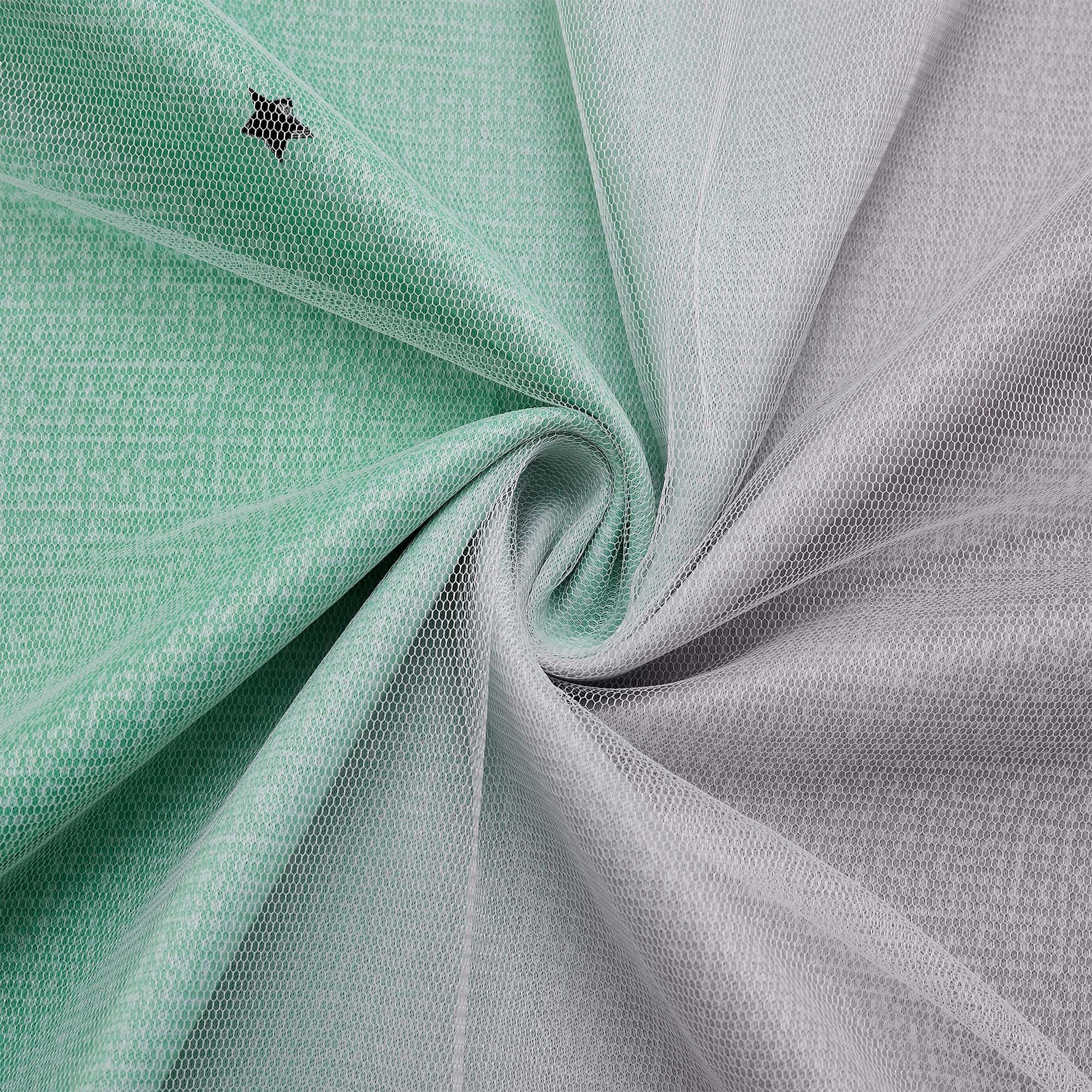 XiDi Rainbow Blackout Curtains color palette in pink, green, grey complements diverse decor.