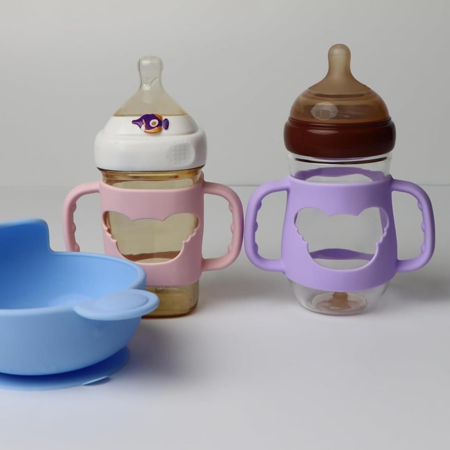 XIFEILOL easy-remove bottle handles slide off with gentle pressure.