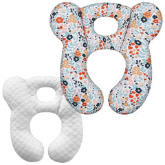 XIGGA baby travel pillow soft U-shape provides gentle neck support on the go