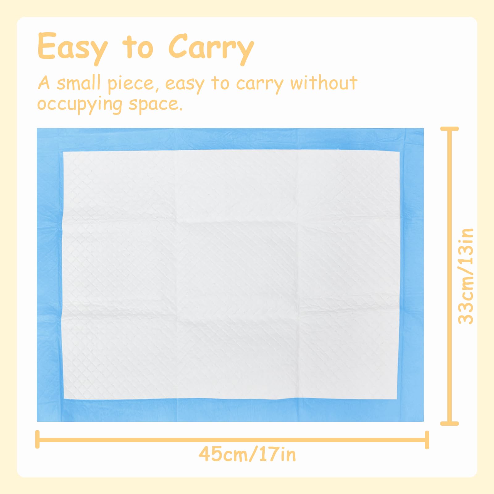 XIGGA compact travel-friendly pad fits in a diaper bag