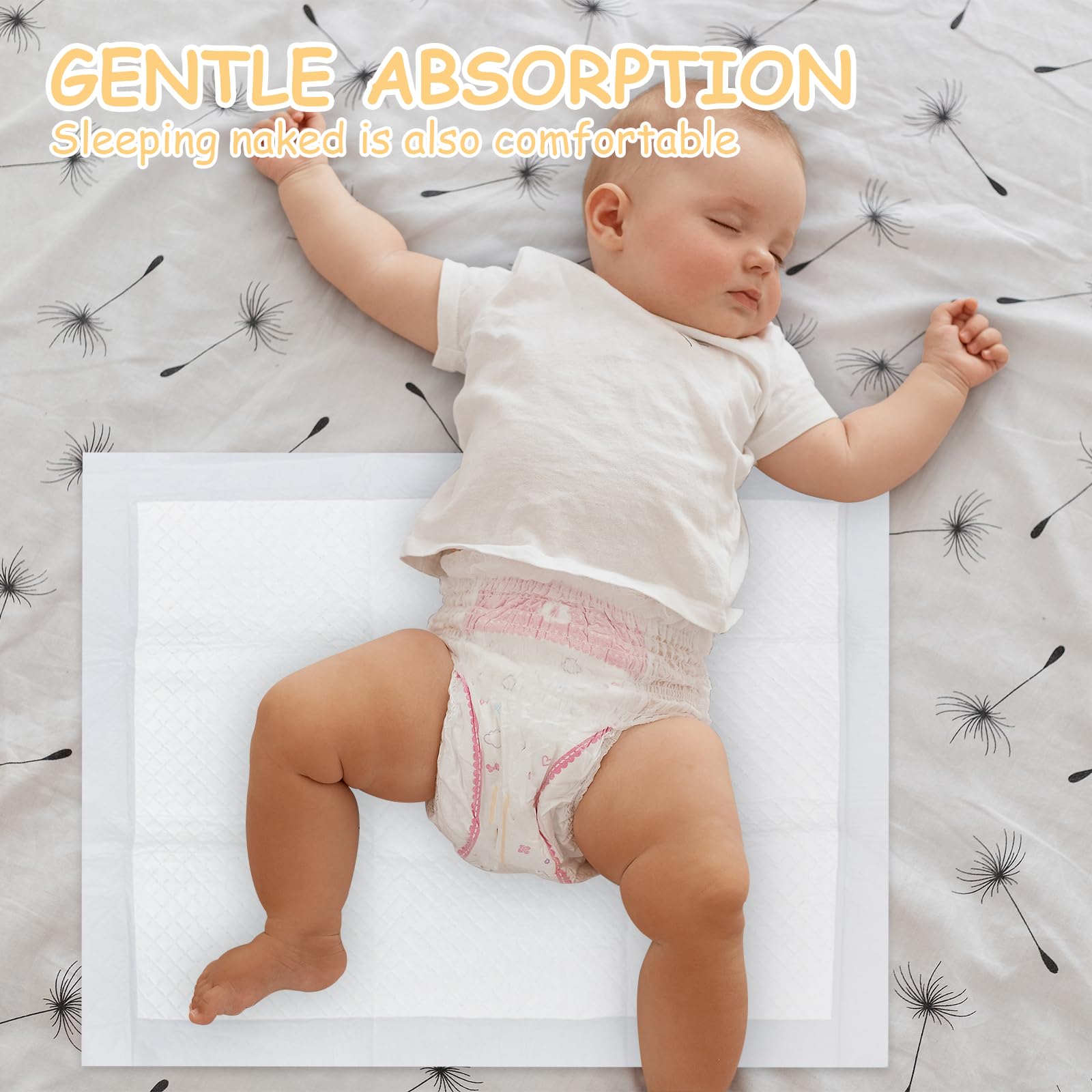 XIGGA disposable pads provide a hygienic changing surface and quick cleanup.