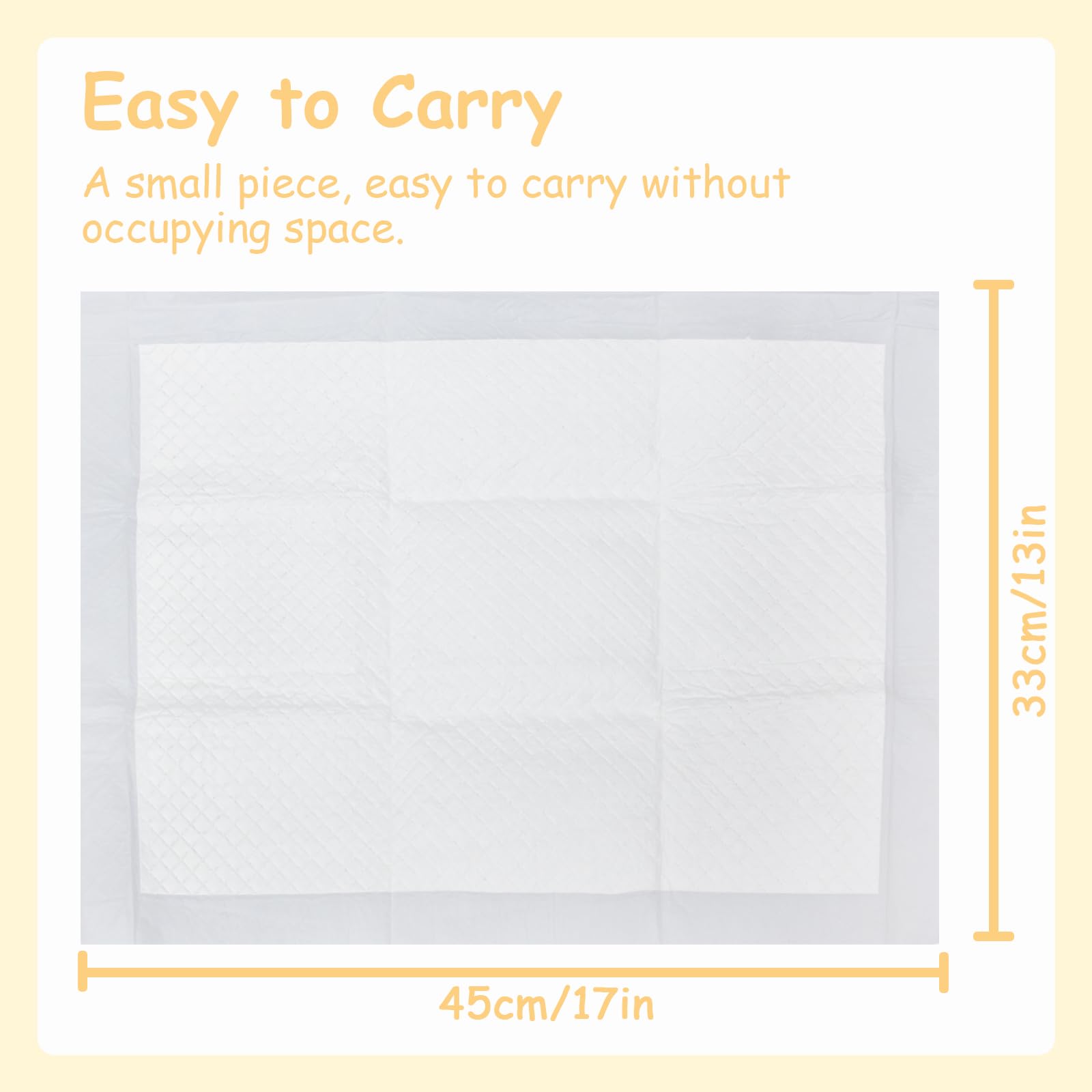 XIGGA lightweight and portable pad fits easily in a diaper bag.