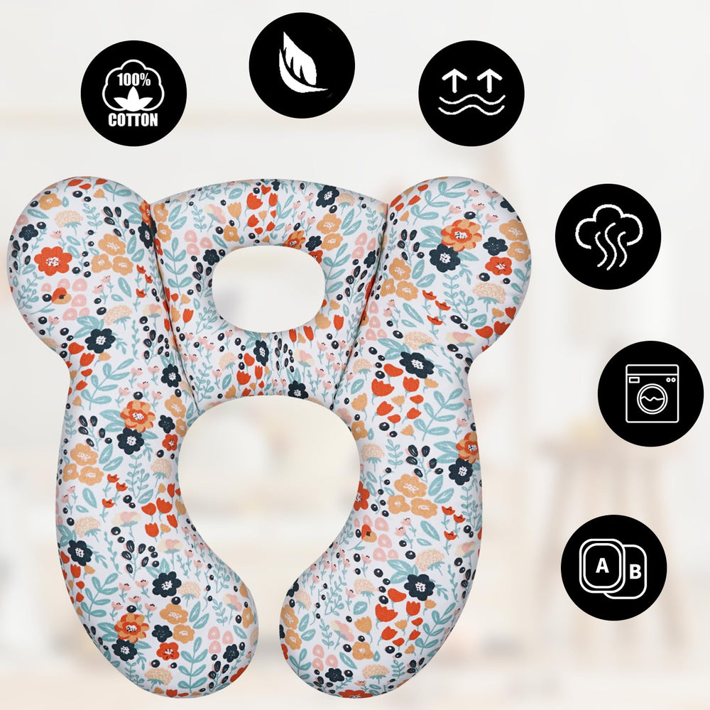 XIGGA travel pillow lightweight and compact design for easy packing