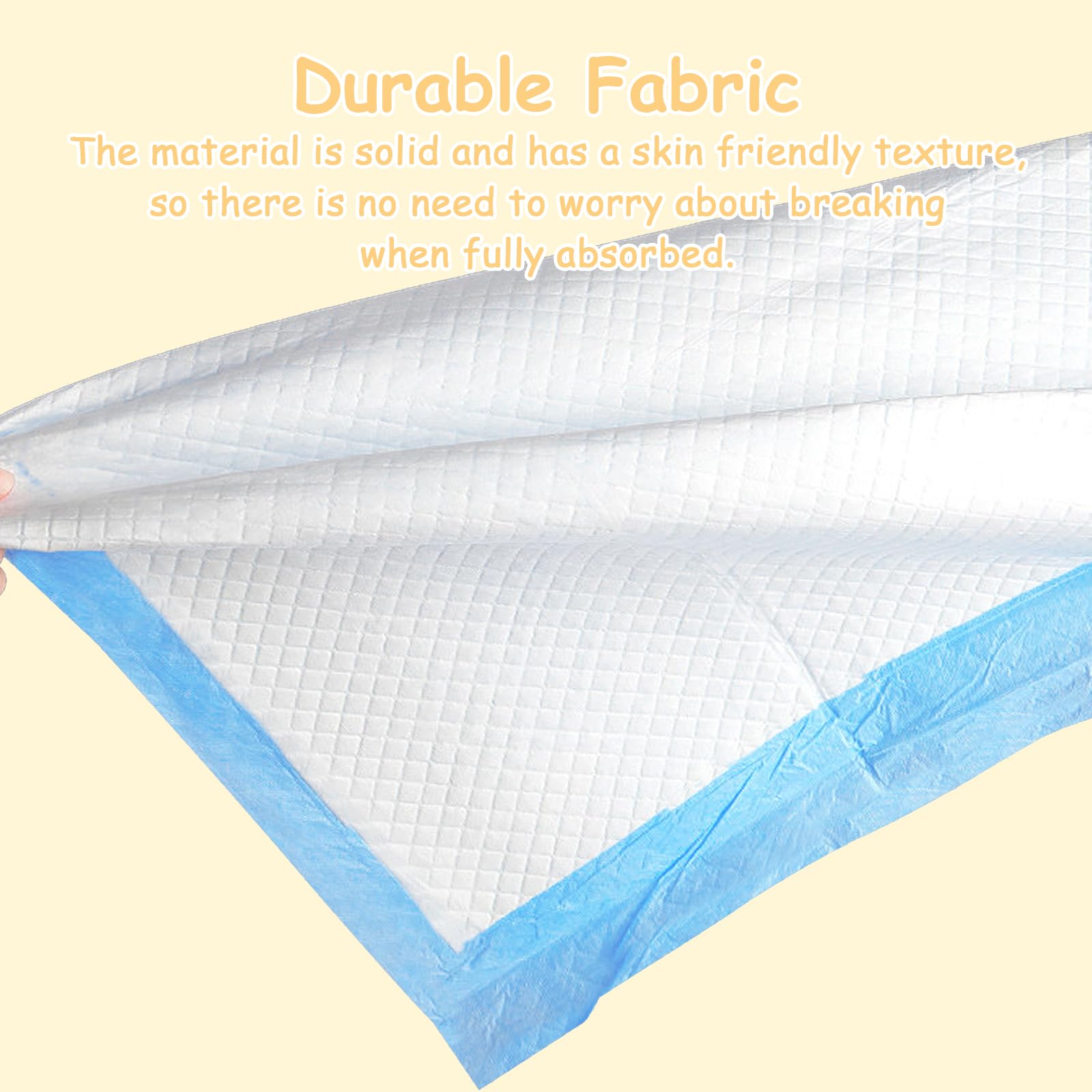 XIGGA waterproof disposable pad provides leak-proof surface for infants, adults, or pets