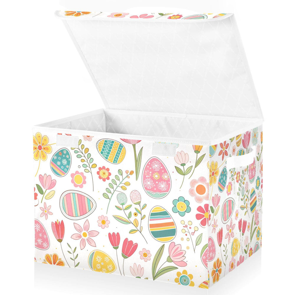 xigua foldable storage bin laid flat for space saving organization