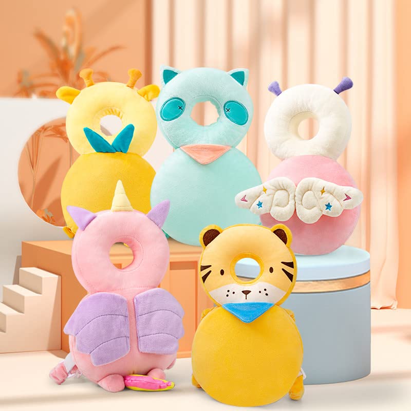 XIGUI baby head protector measures 12x8 inches for snug coverage.