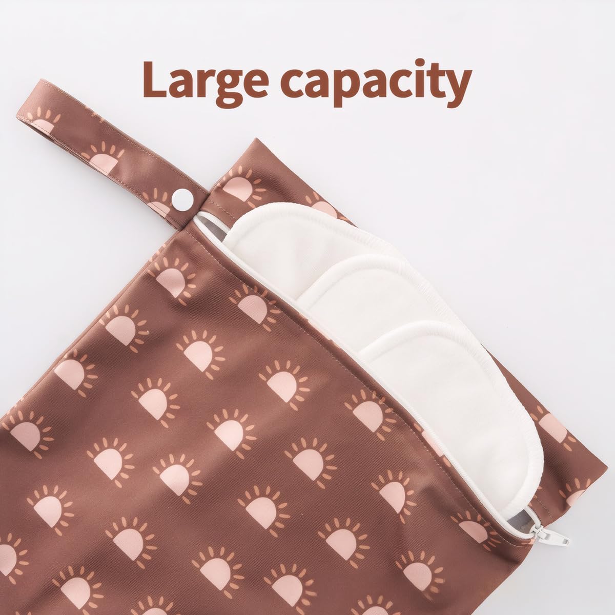 XIIDELIC wet-dry-bag easy-clean material wipes clean after use