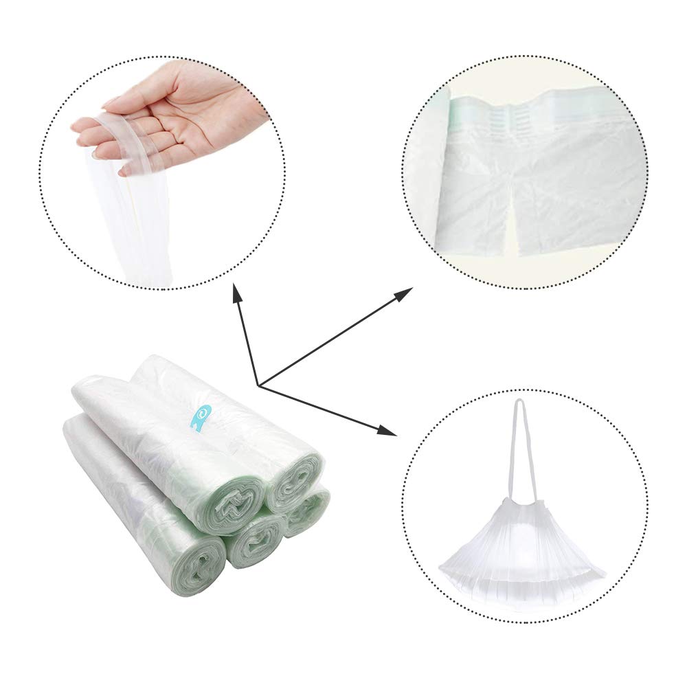 Xilanhhaa potty liners universal-fit illustration highlights compatibility with most child seats.