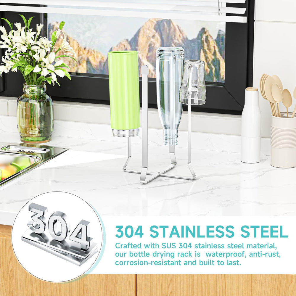 XILIMEN stainless steel drying rack close-up shows durable material