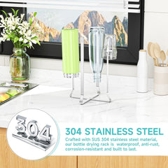 XILIMEN stainless steel drying rack close-up shows durable material