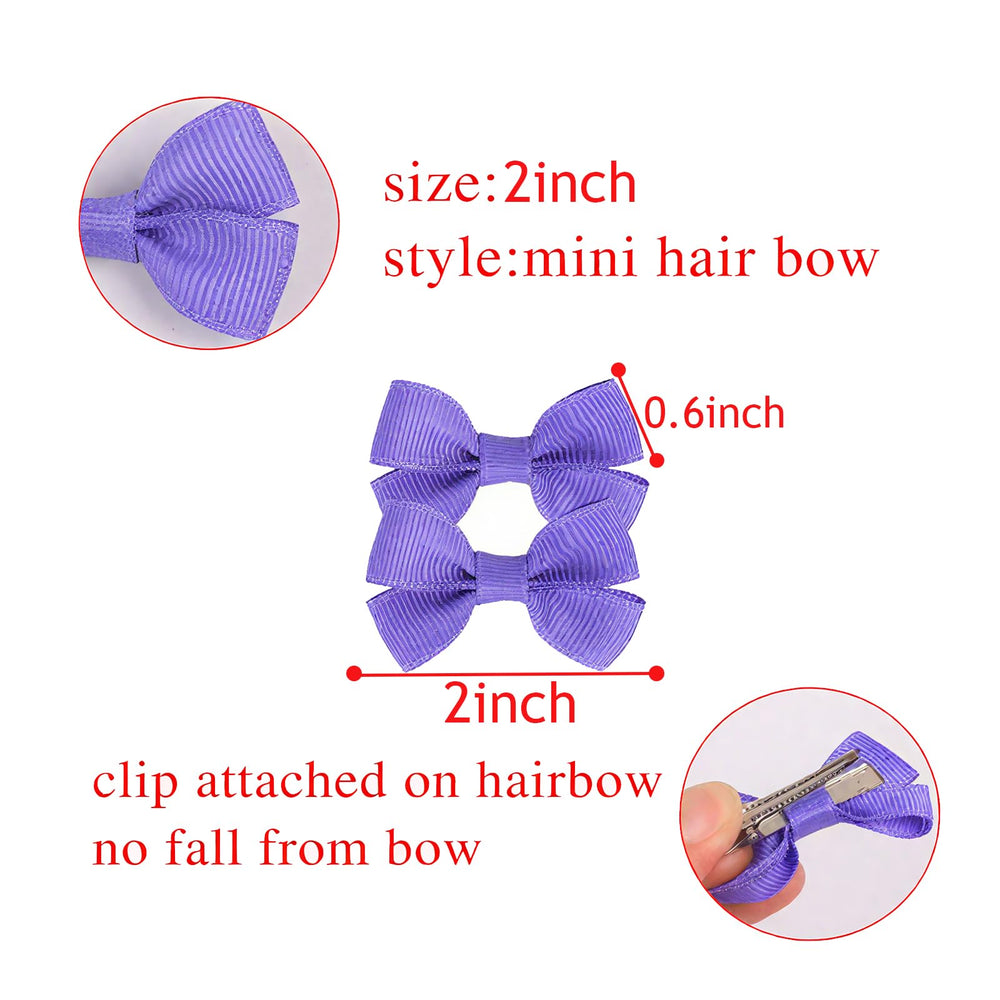 XIMA 2-inch bows closeup highlights durable grosgrain ribbon