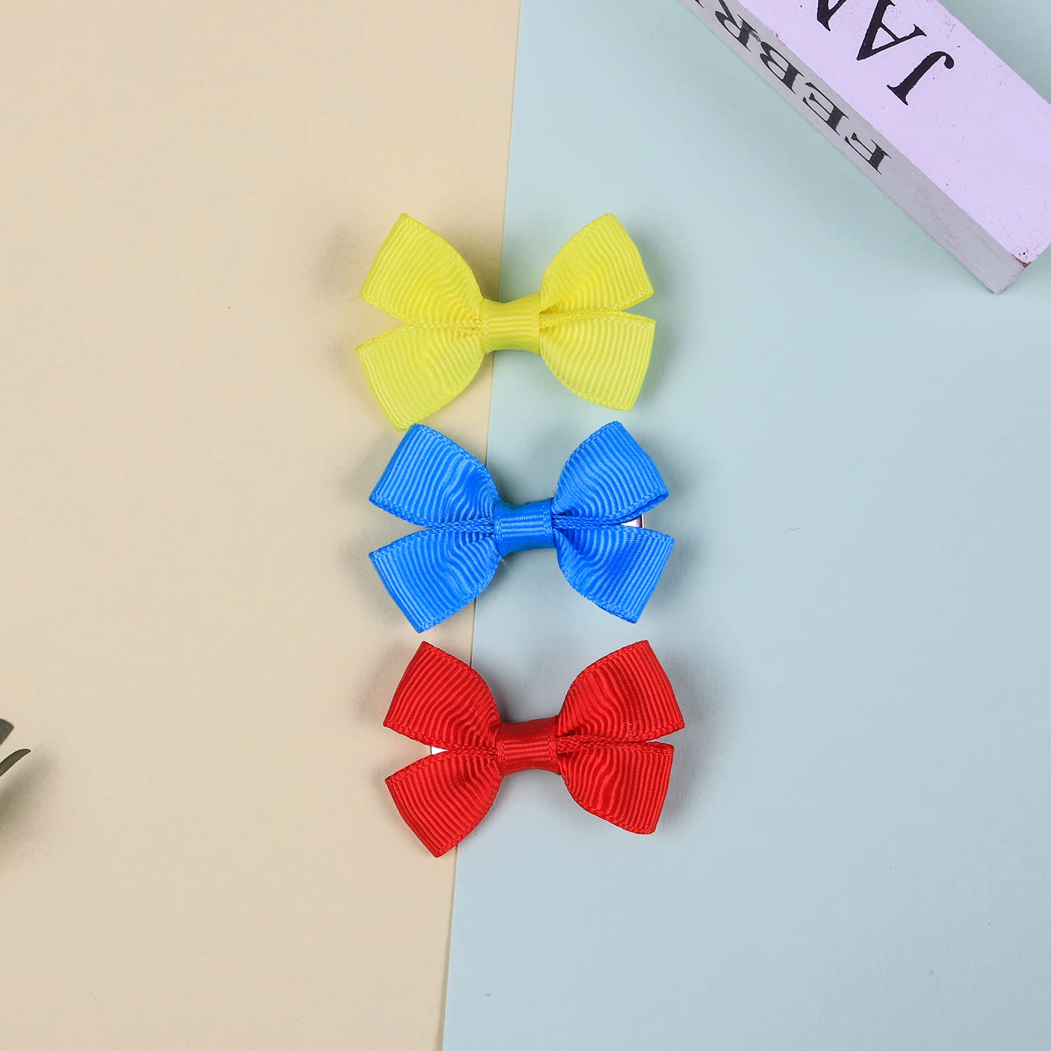 XIMA baby hair accessories used as photography props