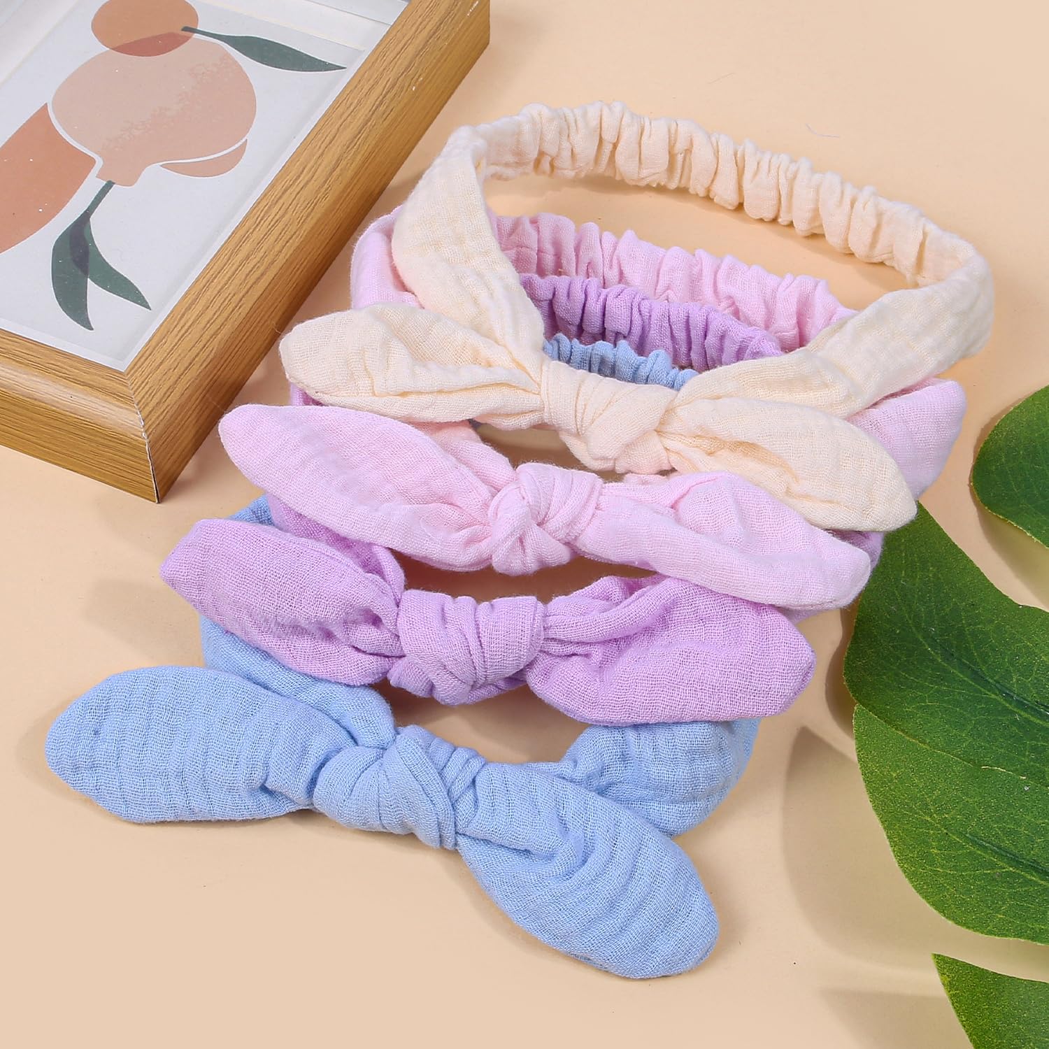 XIMA hot pink rabbit ears headband showing vibrant pastel hue for photos