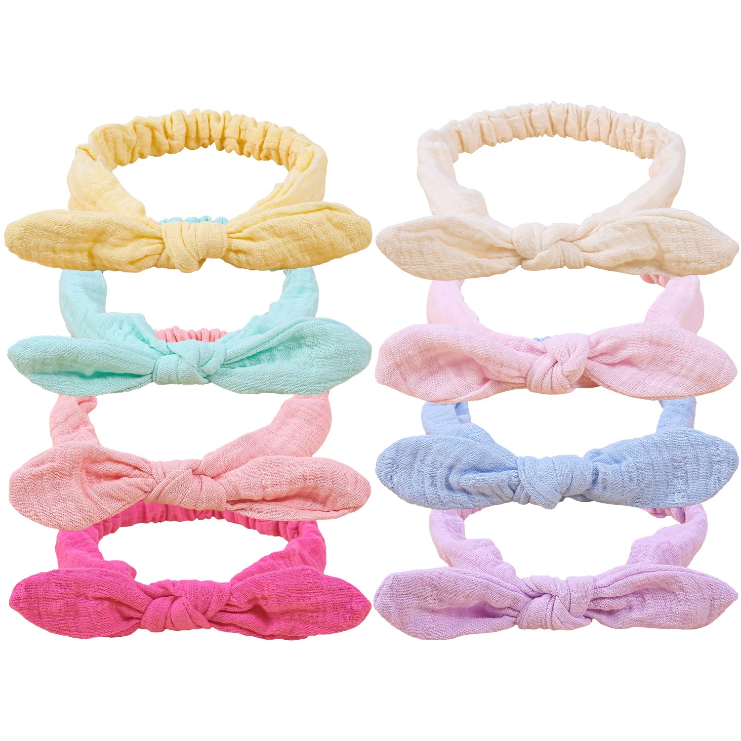 XIMA pastel-pack 8 headbands ready for daily wear and special occasions