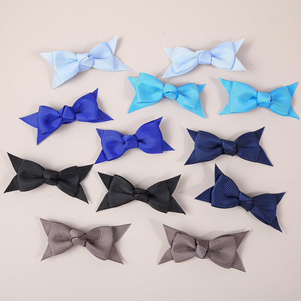 XIMA bows worn in a ponytail, showing versatile styling and secure hold.