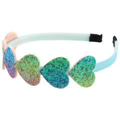 XIMA Glitter Star headbands side view demonstrates secure grip during movement