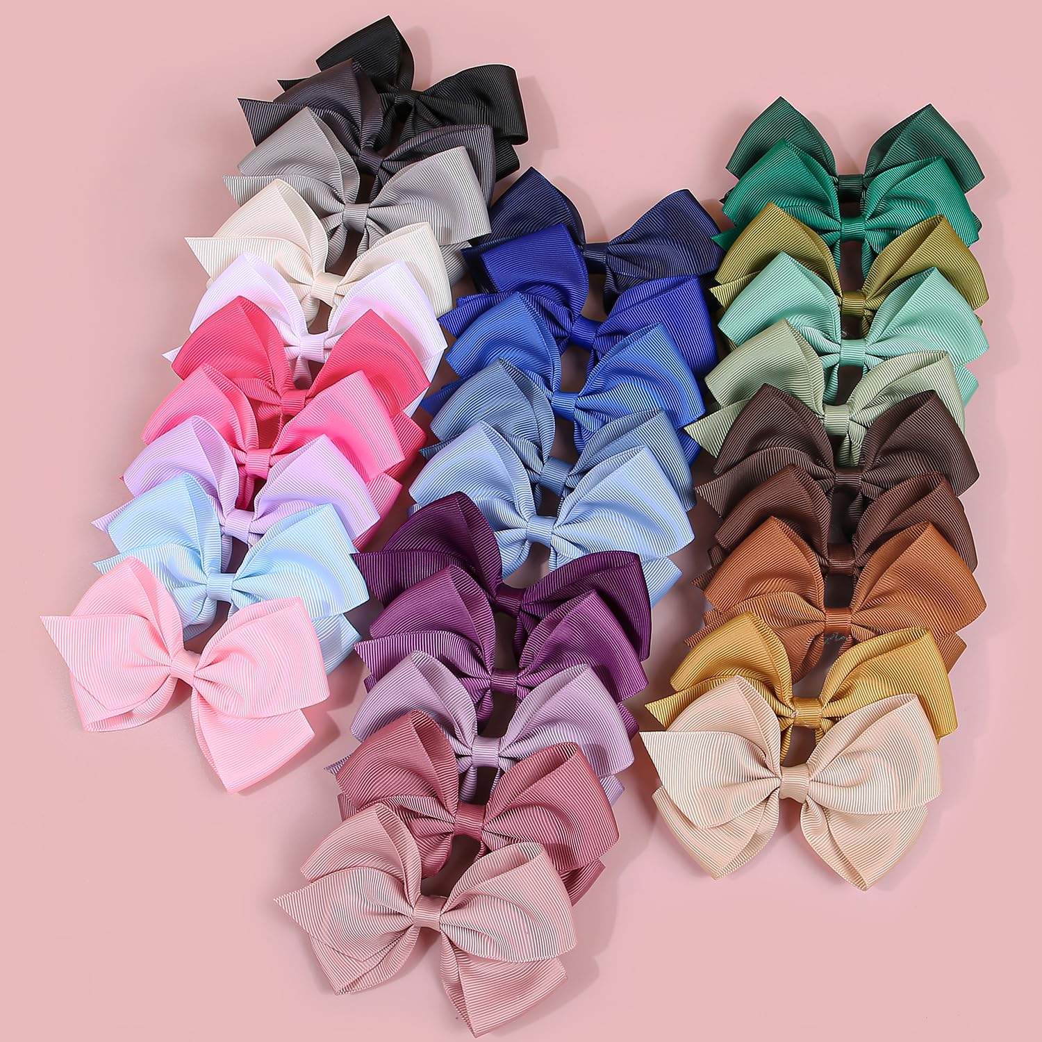 XIMA bows with heat-sealed ends prevent fraying during wear