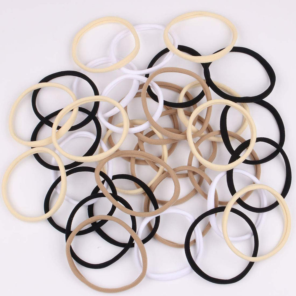 XIMA 40pc pack black headbands ready for DIY bows