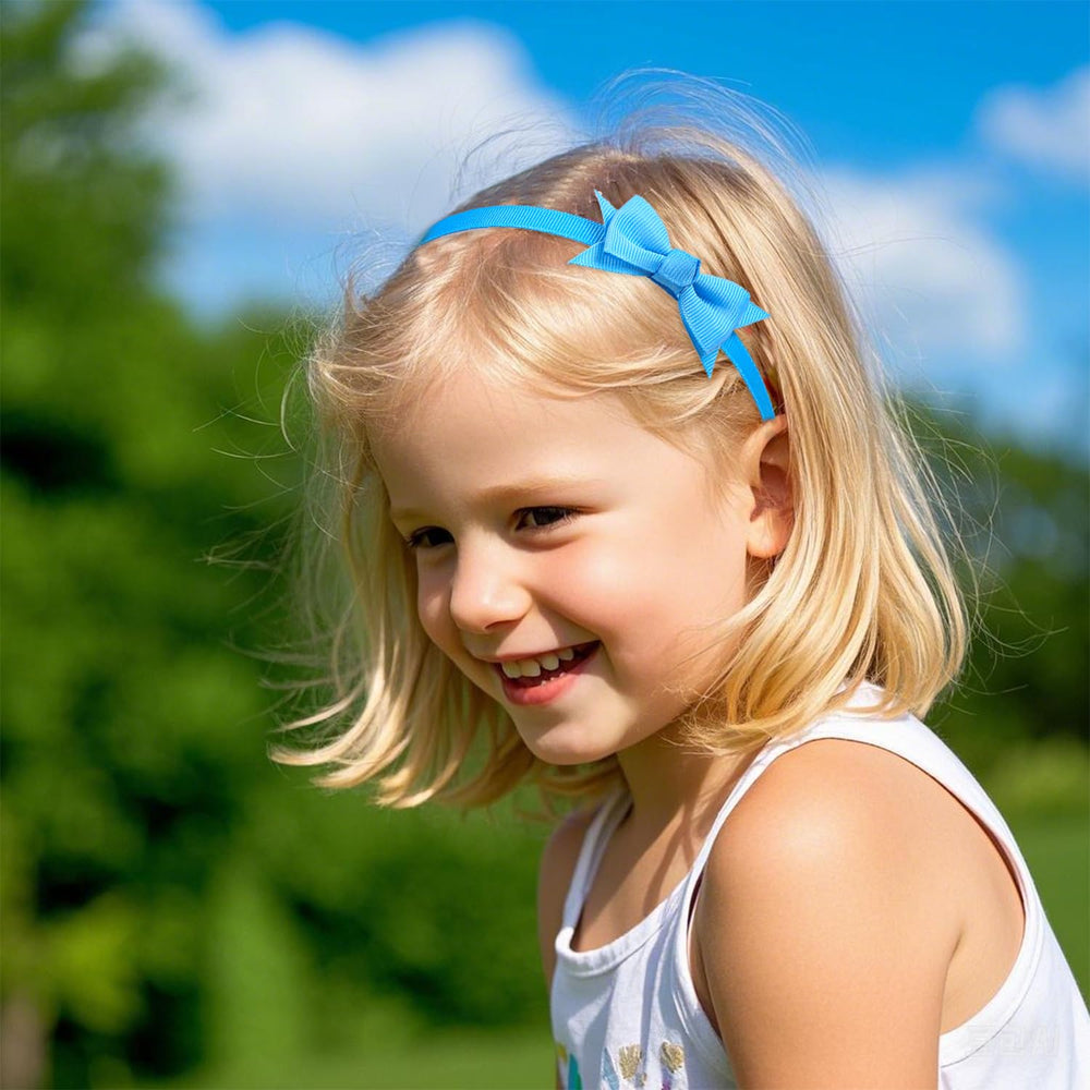 XIMA mini hair bows party-ready looks with dress-up appeal.