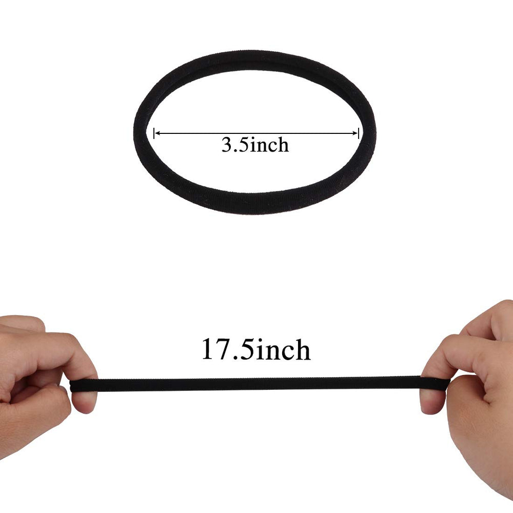 XIMA nylon headband stretch demo highlights flexible all-day wear