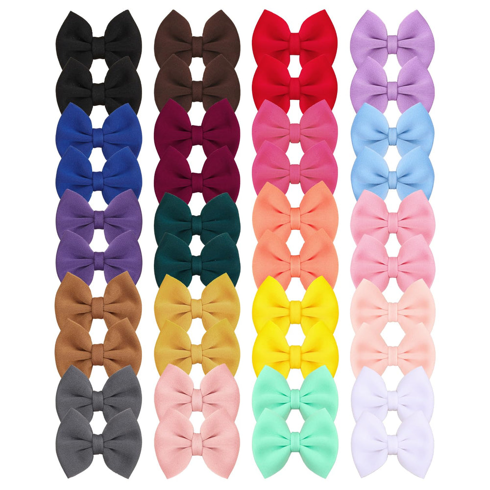 XIMA Puff fabric bows in bright colors demonstrate quick matching to everyday outfits and events.