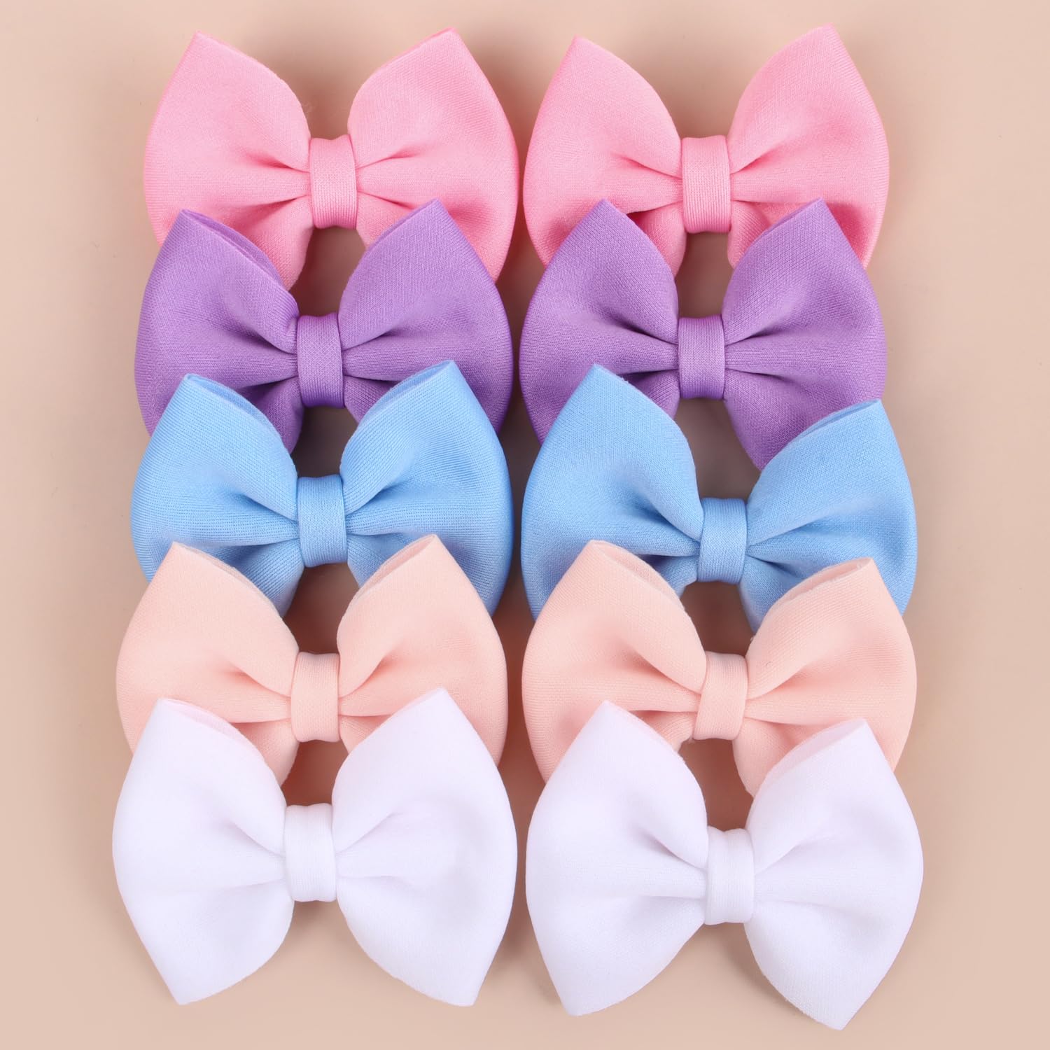 XIMA Puff fabric bows measure 3 to 3.2 inches for versatile styling options.