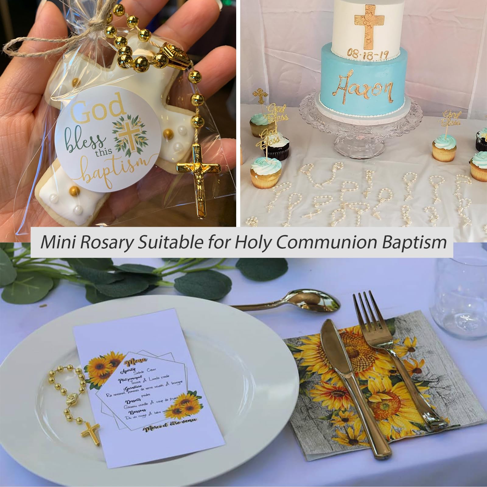 Xinhuida LSQ packaging with OPP bag keeps each rosary preserved