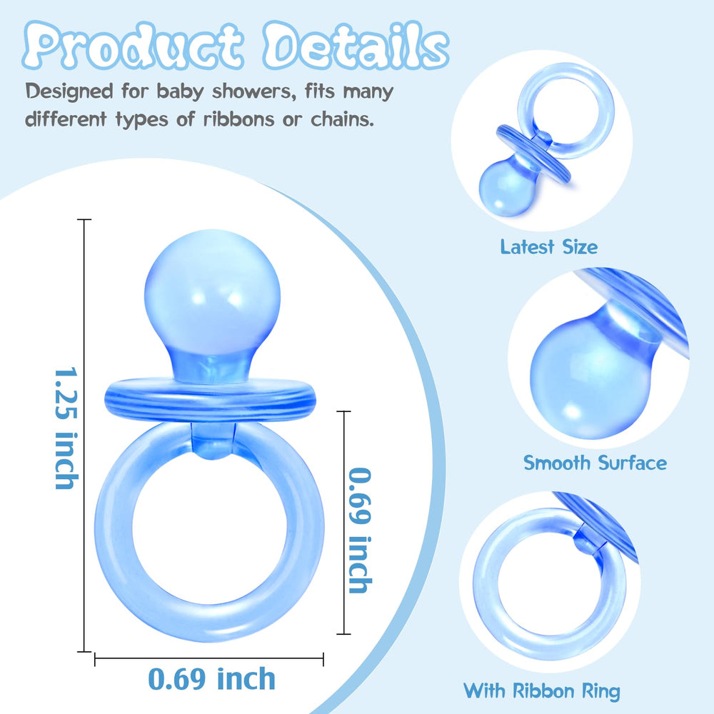 XINHUIDALSQ acrylic pacifiers bulk pack for party favors and decorations