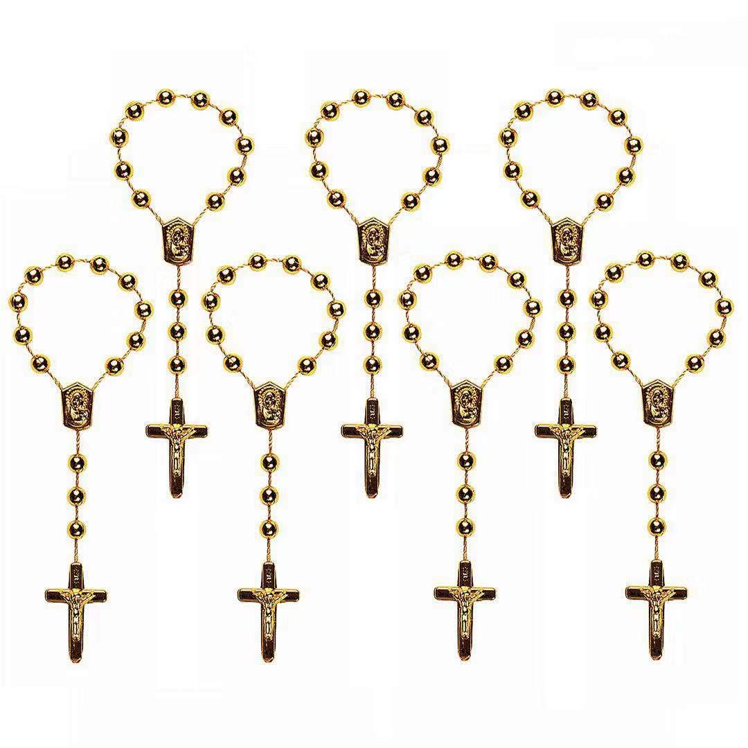 XINHUIDALSQ baptism and wedding favor rosary, thoughtful ceremony keepsake