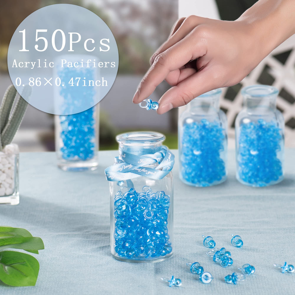 XINHUIDALSQ blue mini acrylic pacifiers used in crafts for bead projects