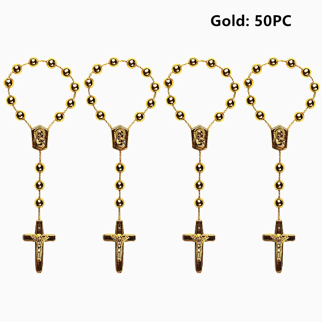 XINHUIDALSQ first communion rosary, ideal keepsake for ceremonies