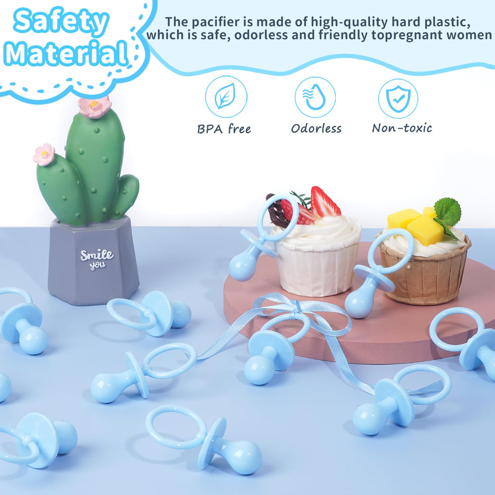 XINHUIDALSQ pacifier craft-friendly design for DIY bracelets and favors.