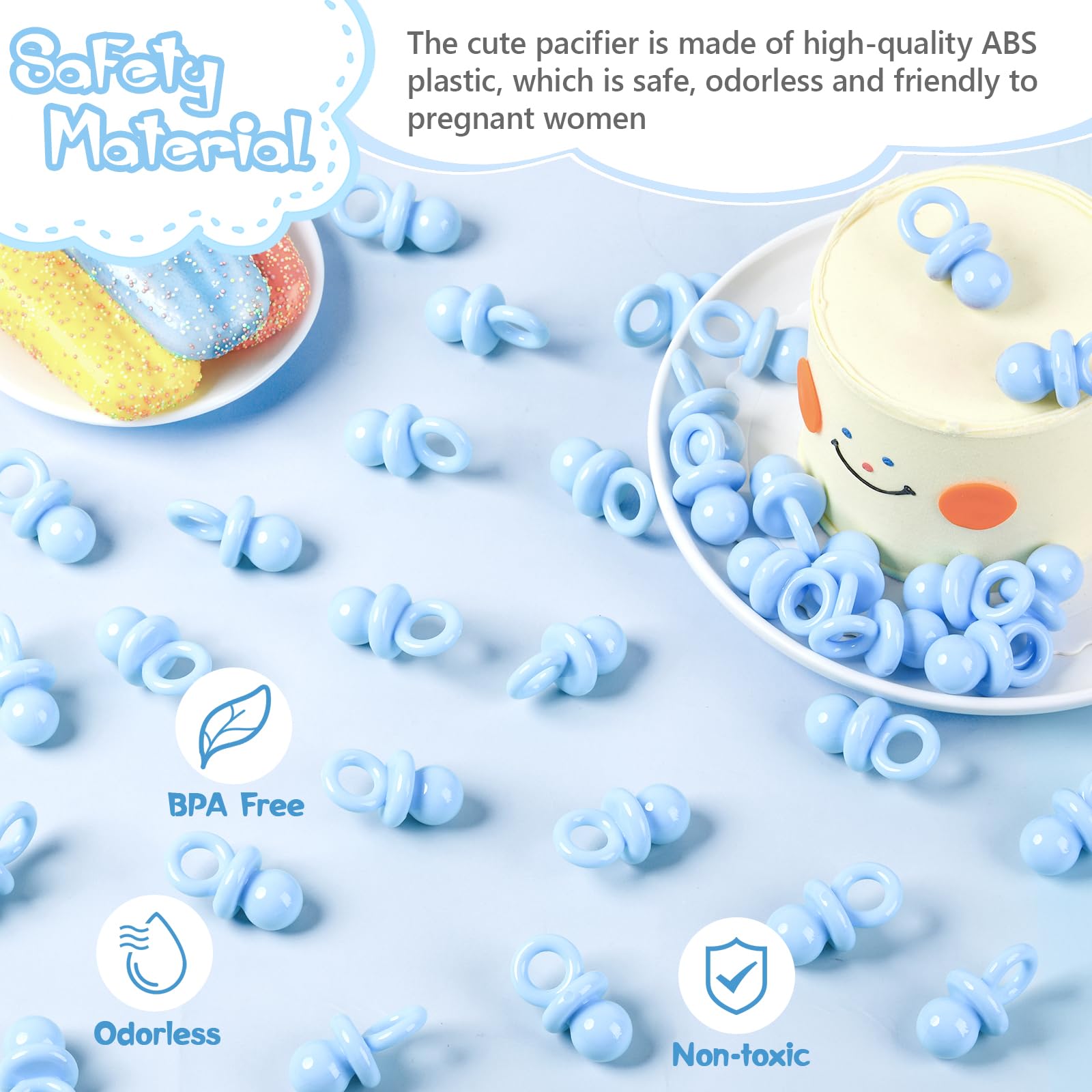 XINHUIDALSQ pacifier craft ring enables ribbon crafts and favor bags