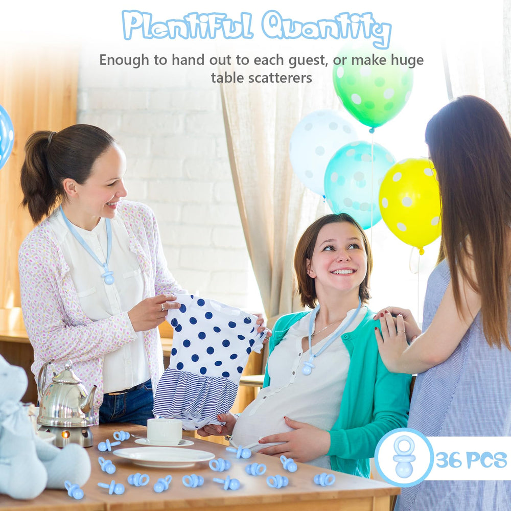 XINHUIDALSQ blue pacifier table decor enhances party ambiance