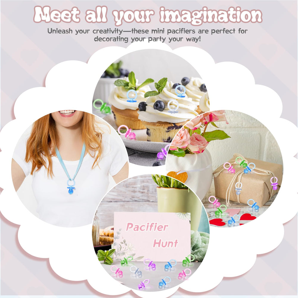 XINHUIDALSQ table decor pacifiers create vibrant ambiance and keepsakes