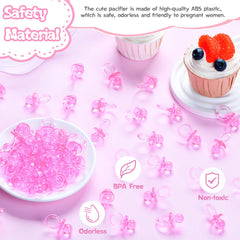 XINHUIDALSQ pacifiers pink loop-decor for bracelets or favors