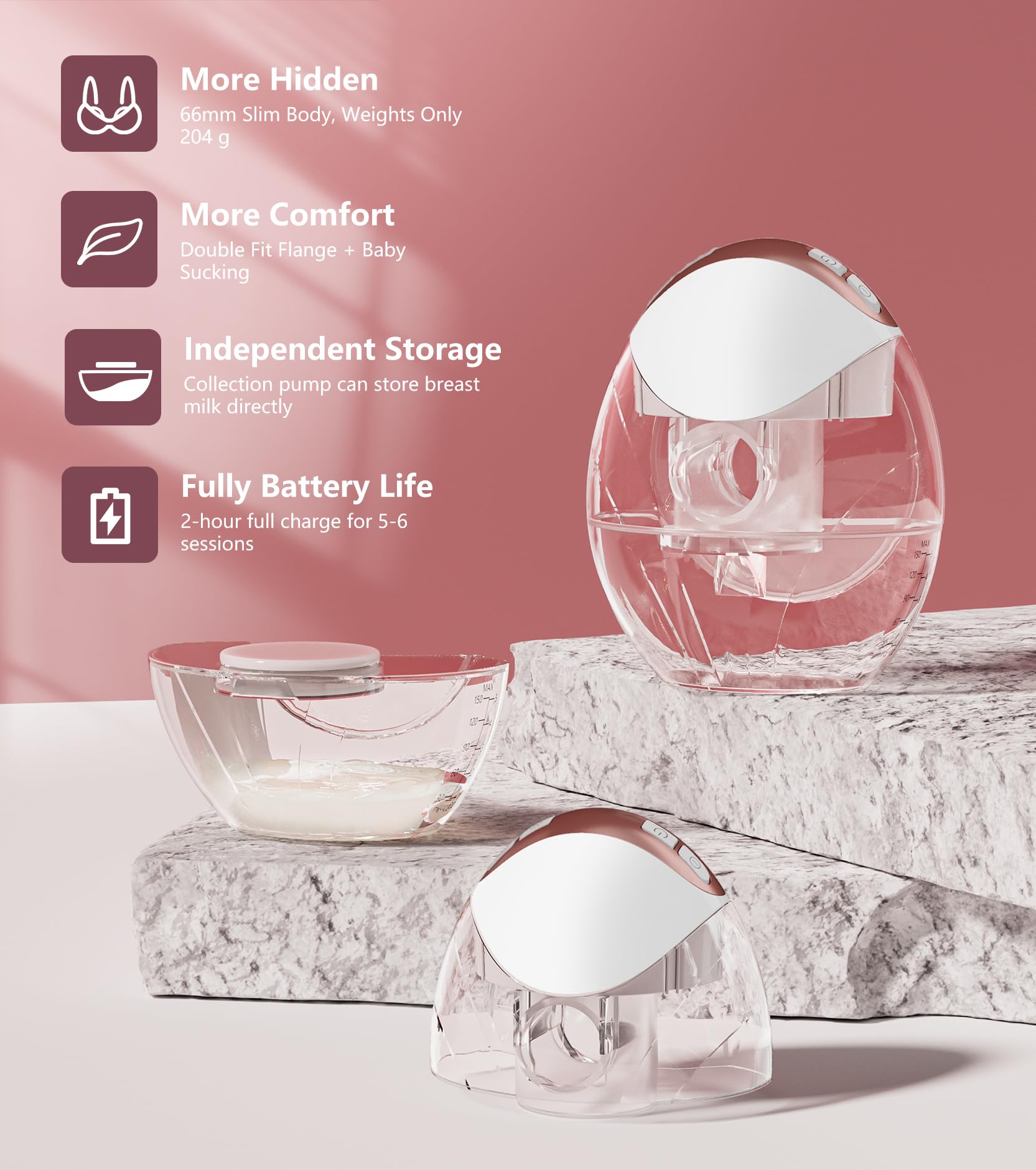 Xinjue YM-806 four modes with twelve levels customize comfort and flow