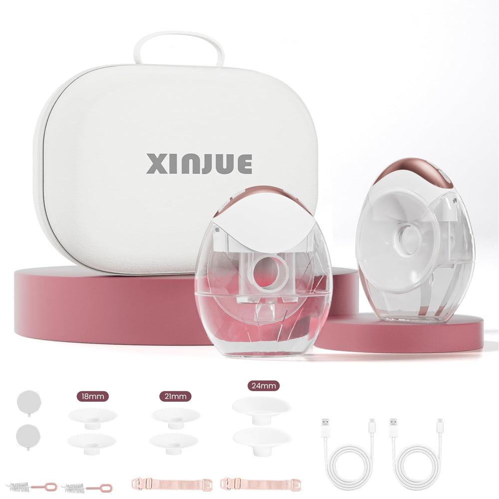 Xinjue YM-806 wearable pump in bra for discreet hands-free pumping