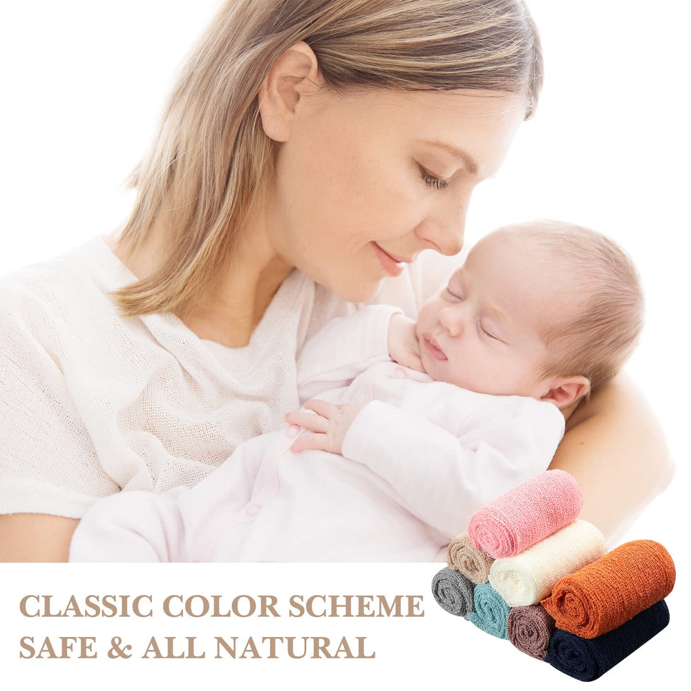 Xinnun newborn wrap spread over baby for vivid, memorable photos