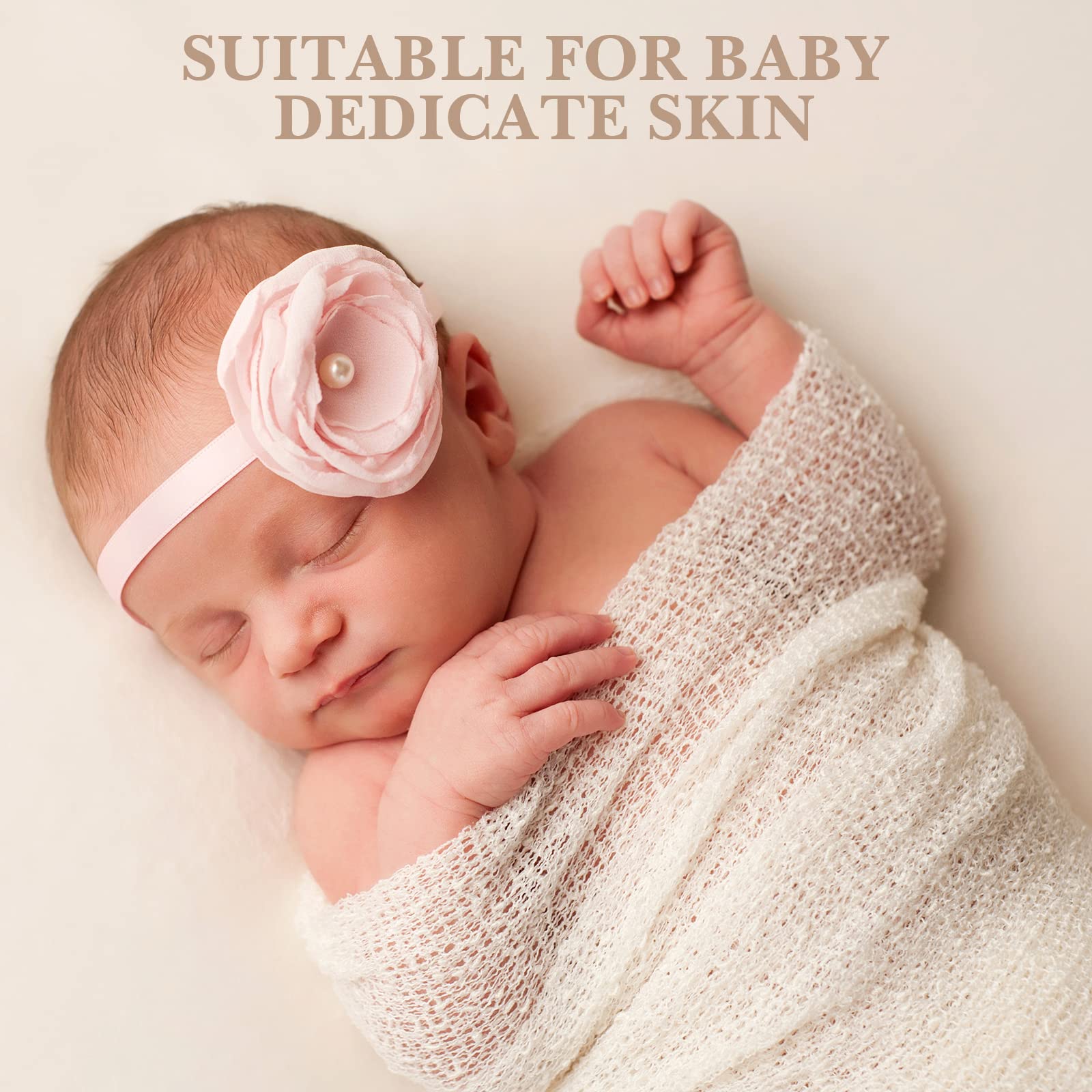 Xinnun newborn wrap lavender close-up with vibrant color for themed sessions