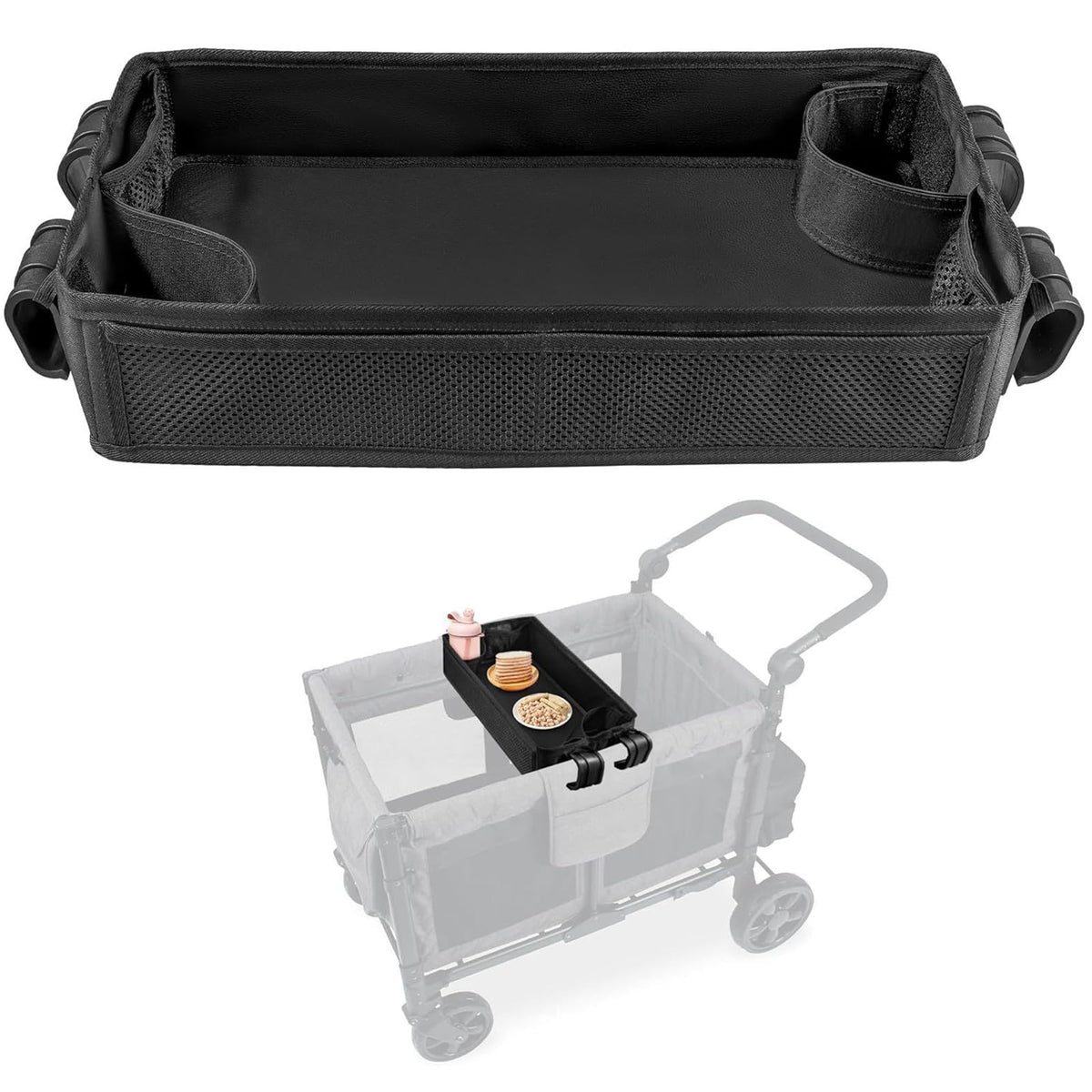 Xiyingcai stroller snacks tray for Wonderfold W2 offers a perfect-fit solution for family outings.