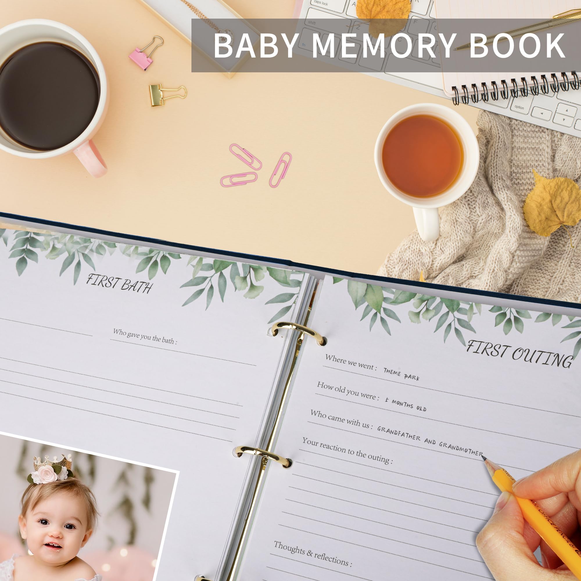XKDOUS Velvet Baby Book family-friendly gift idea for baby showers