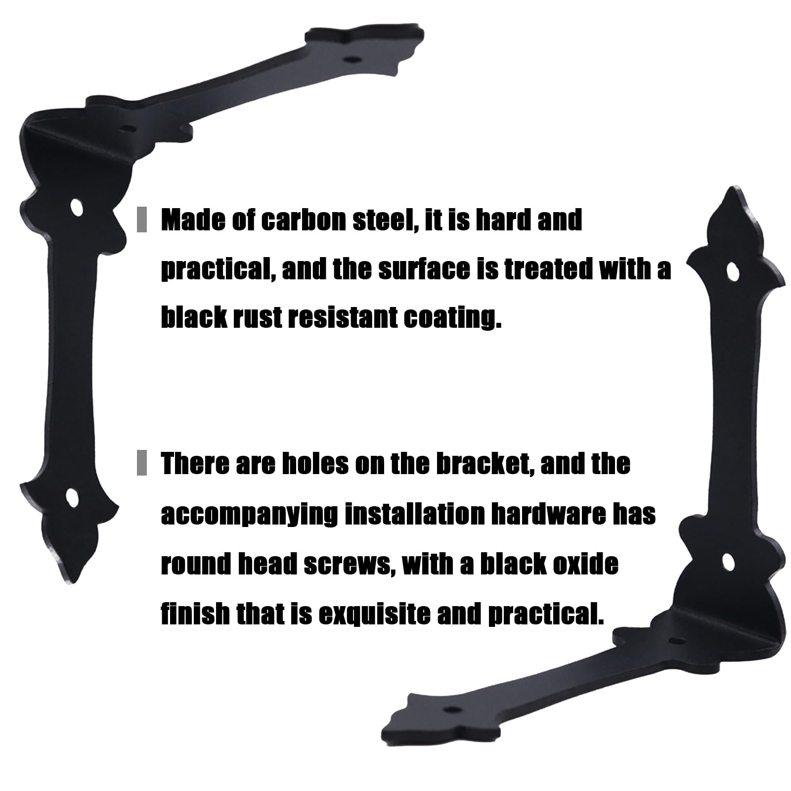 XKTIAN black coating metal edge guard demonstrates rust resistance and protection