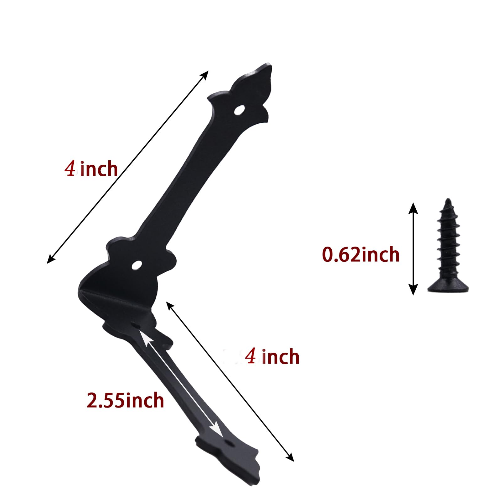 XKTIAN corner-bracket metal embellishment black detail enhances furniture design