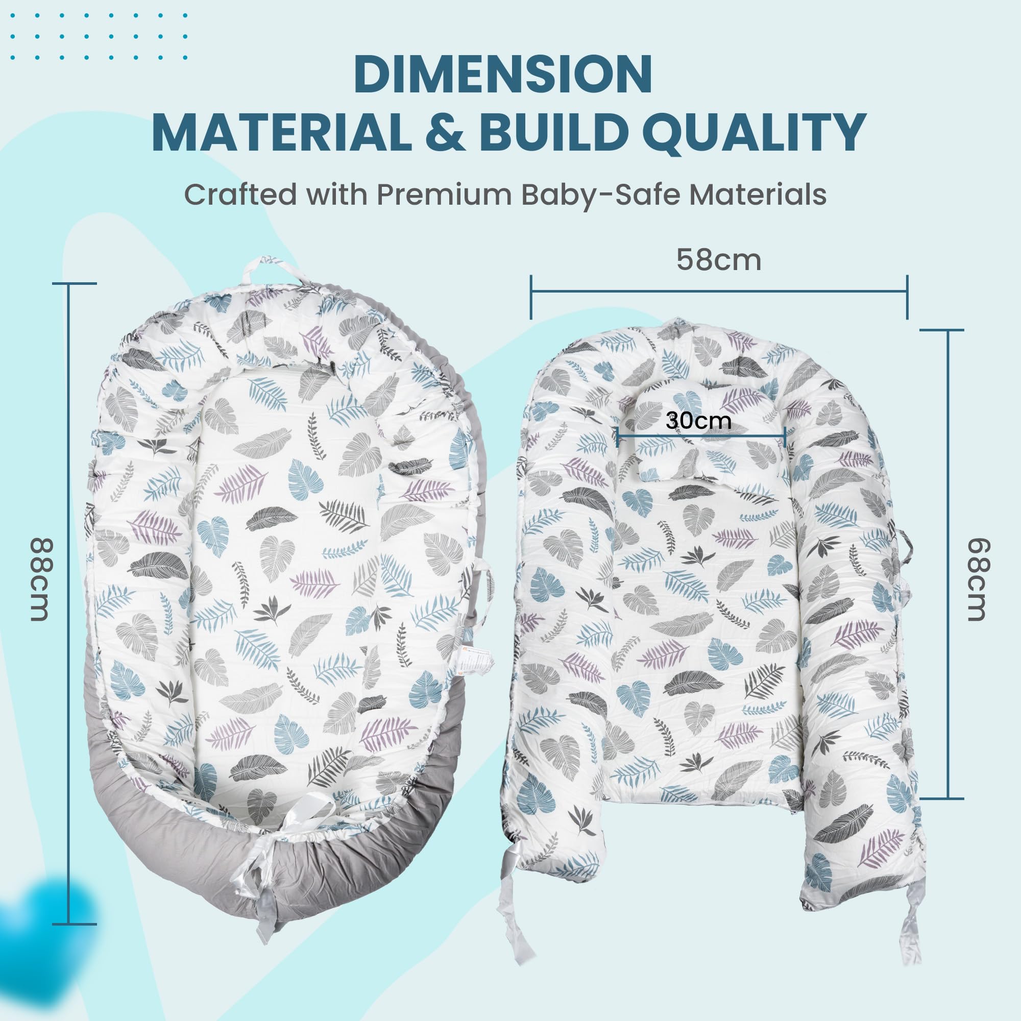 XLUXEVOGUE removable cover for easy washing and hygiene