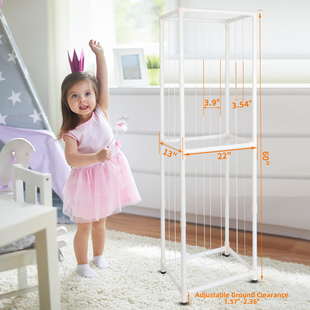 XMBecc storage solution in nursery or playroom improves space efficiency