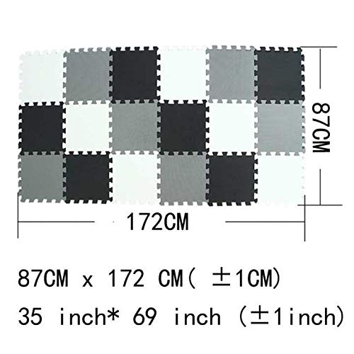 XMTMMD foam floor mat closeup highlights cushioned surface ideal for tumbling and play.