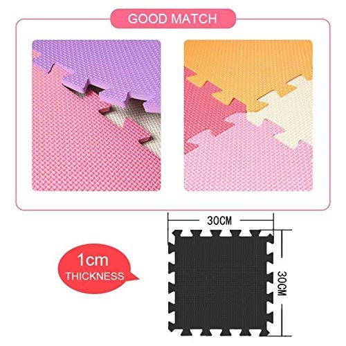 XMTMMD soft non-toxic foam baby play mat tiles 06 white and gray tiles for modern nursery look