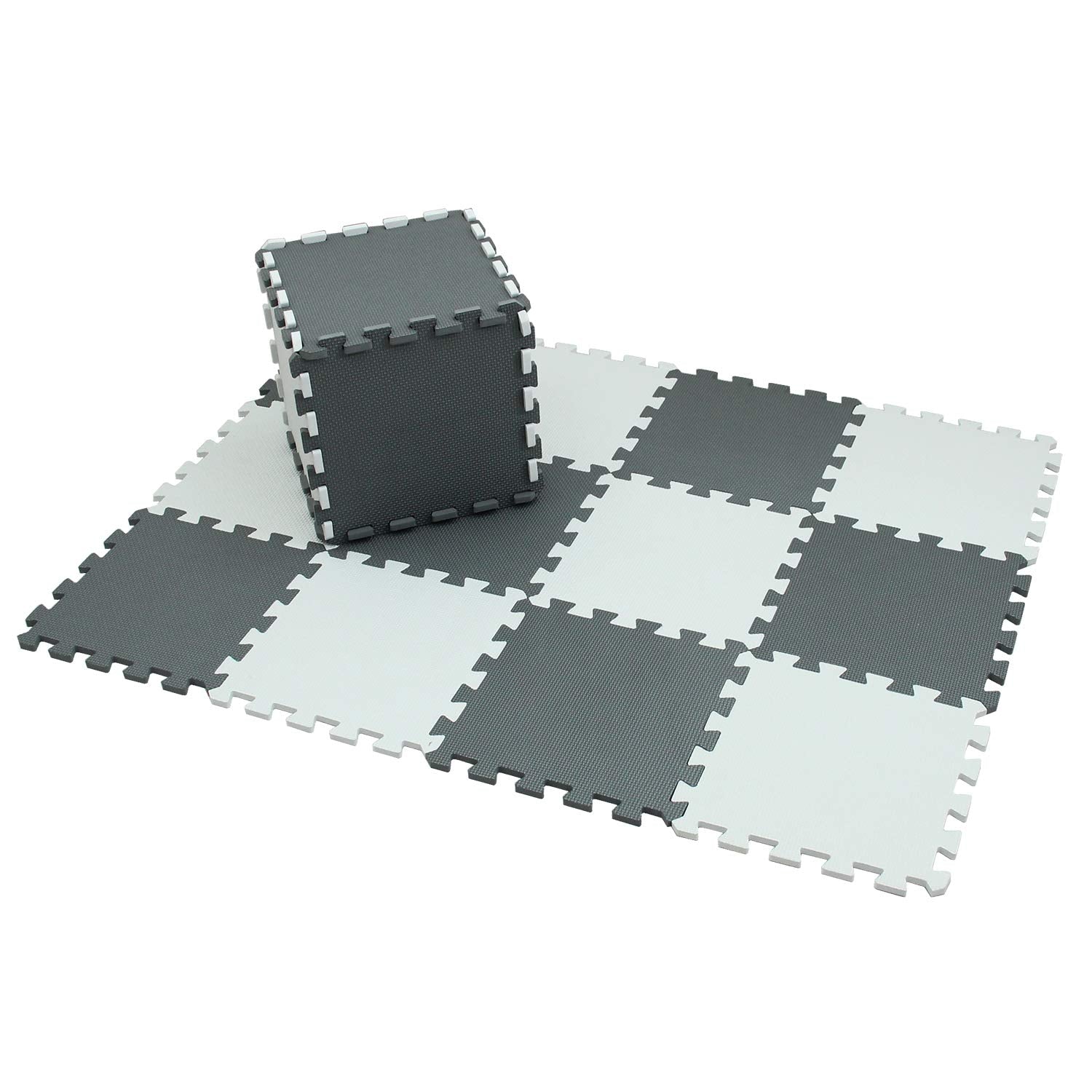 XMTMMD soft non-toxic foam baby play mat tiles 08 easy to store and reassemble after use