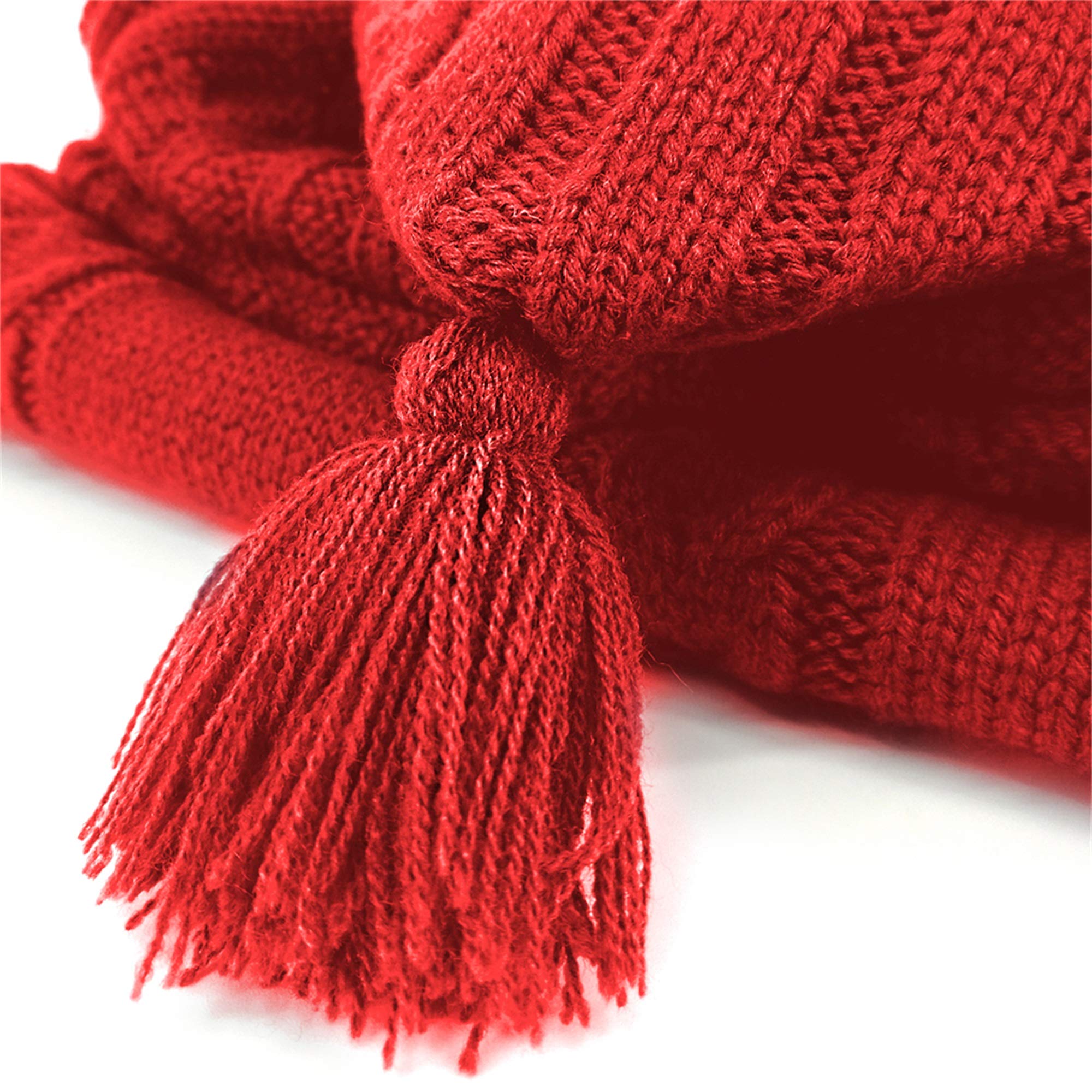 XMWEALTHY newborn wrap knit swaddle red on bassinet demonstrates versatile use for outings